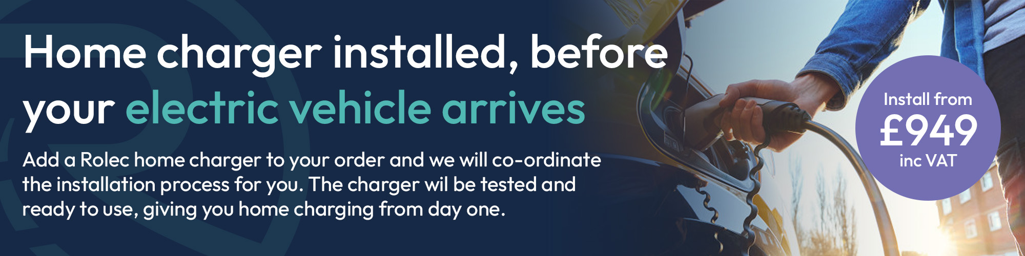 EV charger installation